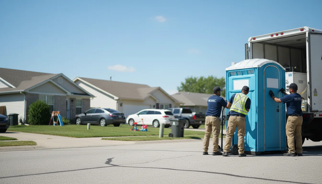 Standard Porta Potty Rentals in Climbing Hill, IA near me